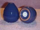 Mountain Air shakers glazed cobalt